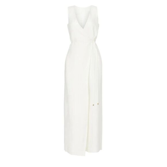 Rosetta Getty Collective | White Apron Linen
Jumpsuit Size 8 - Picture 13 of 16